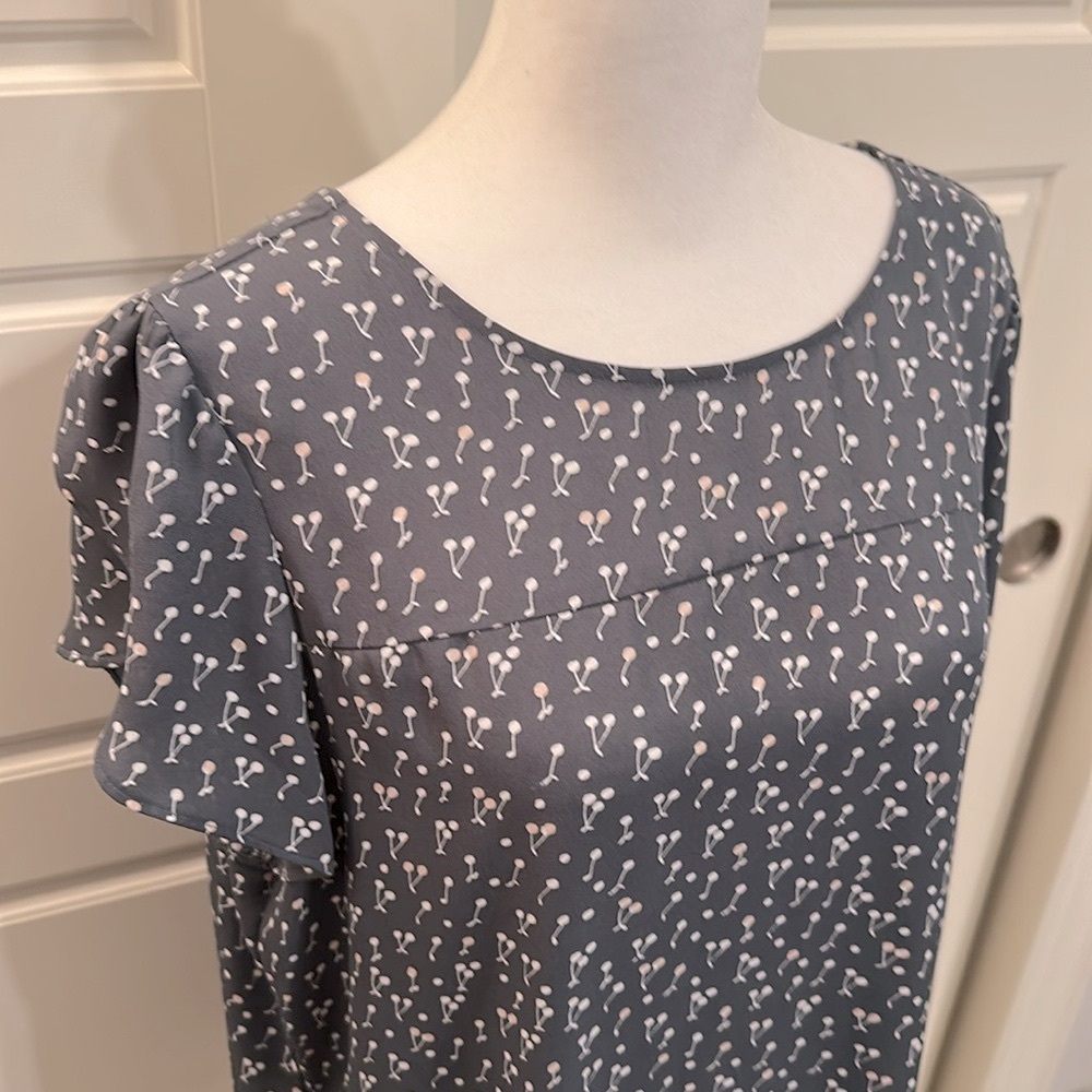 LOFT Short Sleeve Blouse
